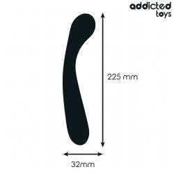 ADDICTED TOYS MASAJEADOR ANAL DOBLE SILICONA 225 CM