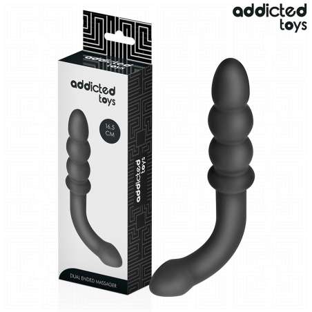ADDICTED TOYS MASAJEADOR ANAL DOBLE SILICONA 165 CM