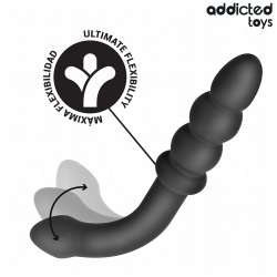 ADDICTED TOYS MASAJEADOR ANAL DOBLE SILICONA 165 CM