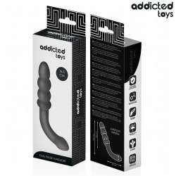 ADDICTED TOYS MASAJEADOR ANAL DOBLE SILICONA 165 CM