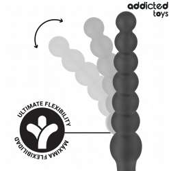 ADDICTED TOYS MASAJEADOR ANAL DOBLE SILICONA 24 CM