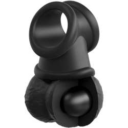 KING COCK TESTICULOS BALANCEANTES CON PESO SILICONA