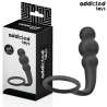ADDICTED TOYS PLUG ANAL CON ANILLO SILICONA MODELO 1