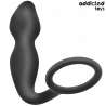 ADDICTED TOYS PLUG ANAL CON ANILLO SILICONA MODELO 2