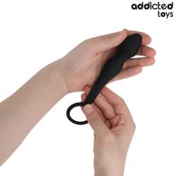 ADDICTED TOYS PLUG ANAL CON ANILLO SILICONA MODELO 3