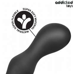 ADDICTED TOYS PLUG ANAL CON ANILLO SILICONA MODELO 3