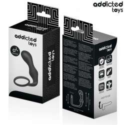ADDICTED TOYS PLUG ANAL CON ANILLO SILICONA MODELO 3