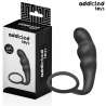 ADDICTED TOYS PLUG ANAL CON ANILLO SILICONA MODELO 4