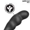 ADDICTED TOYS PLUG ANAL CON ANILLO SILICONA MODELO 4