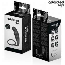 ADDICTED TOYS PLUG ANAL CON ANILLO SILICONA MODELO 4