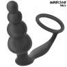 ADDICTED TOYS PLUG ANAL CON ANILLO SILICONA MODELO 5