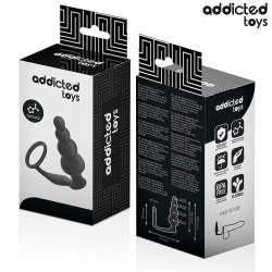 ADDICTED TOYS PLUG ANAL CON ANILLO SILICONA MODELO 5