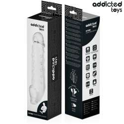 ADDICTED TOYS FUNDA PARA EL PENE TRANSPARENTE TALLA S 23 CM