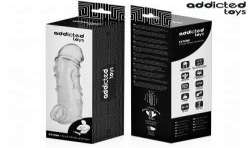 ADDICTED TOYS EXTENSOR PARA EL PENE TRANSPARENTE 27 CM