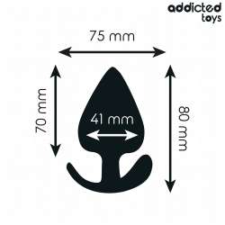 ADDICTED TOYS PLUG ANAL SILICONA TALLA L 8 CM