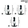 ADDICTED TOYS SET DE 3 PLUG ANAL SILICONA MODELO 1