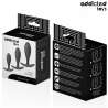 ADDICTED TOYS SET DE 3 PLUG ANAL SILICONA MODELO 2