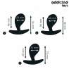 ADDICTED TOYS SET DE 3 PLUG ANAL SILICONA MODELO 3