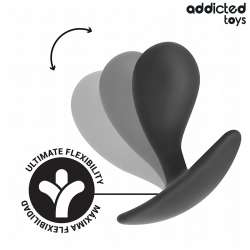 ADDICTED TOYS SET DE 3 PLUG ANAL SILICONA MODELO 3