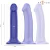 INTENSE VICTORIA VIBRADOR CON VENTOSA 10 VIBRACIONES AZUL OSCURO CONTROL REMOTO