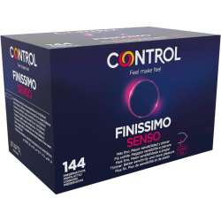 CONTROL PRESERVATIVOS FINISSIMO SENSO 144 UNIDADES