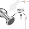 INTENSE PLUG ANAL 10 VIBRACIONES METAL CON CONTROL REMOTO M