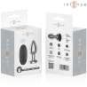 INTENSE PLUG ANAL 10 VIBRACIONES METAL CON CONTROL REMOTO M