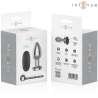 INTENSE PLUG ANAL 10 VIBRACIONES METAL CON CONTROL REMOTO L