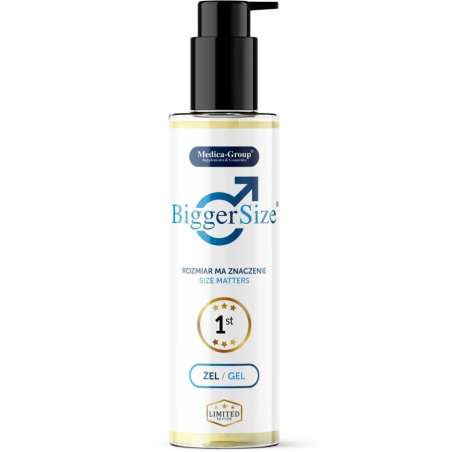 MEDICA GROUP BIGGER SIZE GEL INTIMO PARA HOMBRE 150 ML