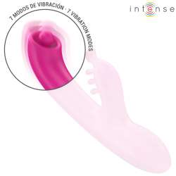 INTENSE CHRISTINA VIBRADOR MULTIFUNCIaN RABBIT 225 CM ROSA