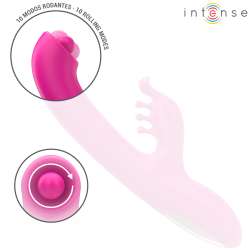 INTENSE CHRISTINA VIBRADOR MULTIFUNCIaN RABBIT 225 CM ROSA