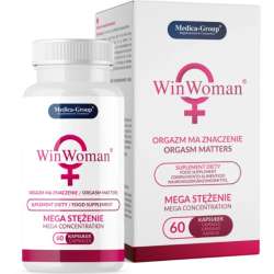 MEDICA GROUP WIN WOMAN AUMENTO LaBIDO FEMENINO 60 CaPSULAS