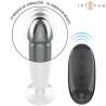 INTENSE PLUG ANAL 10 VIBRACIONES METAL EN FORMA DE DILDO CON CONTROL REMOTO M