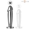 INTENSE PLUG ANAL 10 VIBRACIONES METAL EN FORMA DE DILDO CON CONTROL REMOTO M