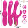 INTENSE BRITNEY VIBRADOR MULTIFUNCIaN RABBIT 23 CM ROSA