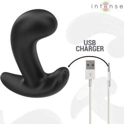 INTENSE CHANDLER PLUG ANAL 10 VIBRACIONES NEGRO CONTROL REMOTO
