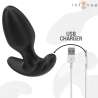 INTENSE JOEY PLUG ANAL 10 VIBRACIONES NEGRO CONTROL REMOTO