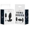 INTENSE JOEY PLUG ANAL 10 VIBRACIONES NEGRO CONTROL REMOTO