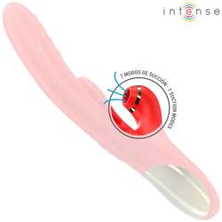 INTENSE KAROL VIBRADOR MULTIFUNCIaN EMPUJE ESTIMULACIaN ONDAS ESTIMULADORAS ROJO