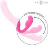 INTENSE AMY VIBRADOR DOBLE 20 CM ROSA CONTROL REMOTO