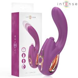 INTENSE LALI VIBRADOR PUNTO G MULTIFUNCIaN ESTIMULACIaN EMPUJE VIBRACIaN MORADO