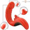 INTENSE PAULINA VIBRADOR ESTIMULADOR EN FORMA DE U ROJO