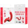 INTENSE PAULINA VIBRADOR ESTIMULADOR EN FORMA DE U ROJO