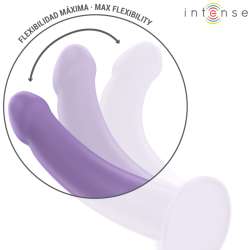 INTENSE EDDIE VIBRADOR 175 CM 10 VIBRACIONES MORADO CONTROL REMOTO
