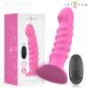 INTENSE CINDY VIBRADOR TALLA L DISEaO EN ESPIRAL 10 VIBRACIONES ROSA CONTROL REMOTO