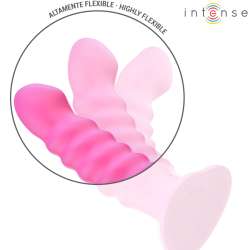 INTENSE CINDY VIBRADOR TALLA L DISEaO EN ESPIRAL 10 VIBRACIONES ROSA CONTROL REMOTO