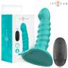 INTENSE BUFFY VIBRADOR TALLA S DISEaO EN ESPIRAL 10 VIBRACIONES AZUL CONTROL REMOTO