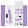 INTENSE BRENDA VIBRADOR TALLA M DISEaO EN ESPIRAL 10 VIBRACIONES MORADO CONTROL REMOTO
