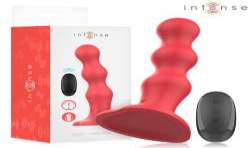 INTENSE CODY VIBRADOR CON VENTOSA ROJO CONTROL REMOTO