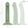 INTENSE BECCA VIBRADOR CON VENTOSA 10 VIBRACIONES VERDE CONTROL REMOTO